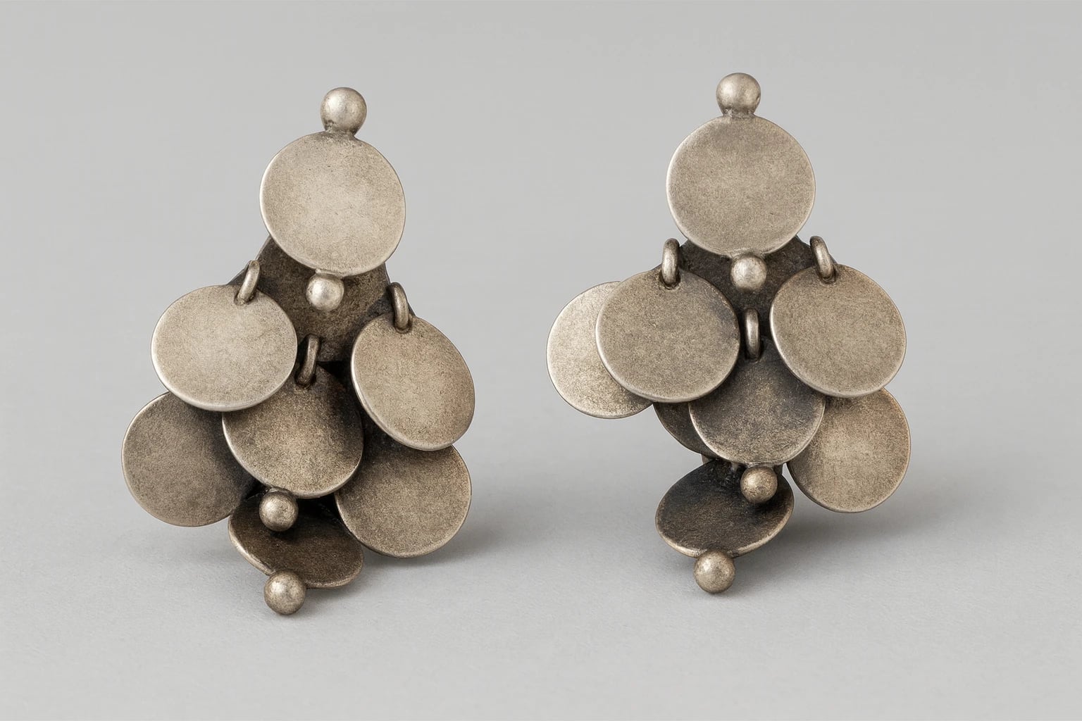 William Spratling Disc Earrings