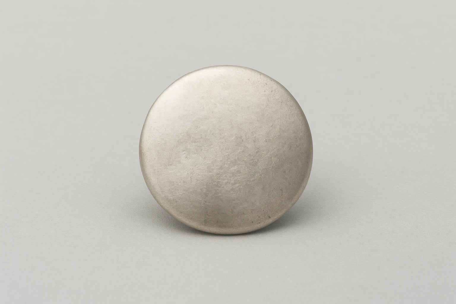 William Spratling Smooth Round Silver Button