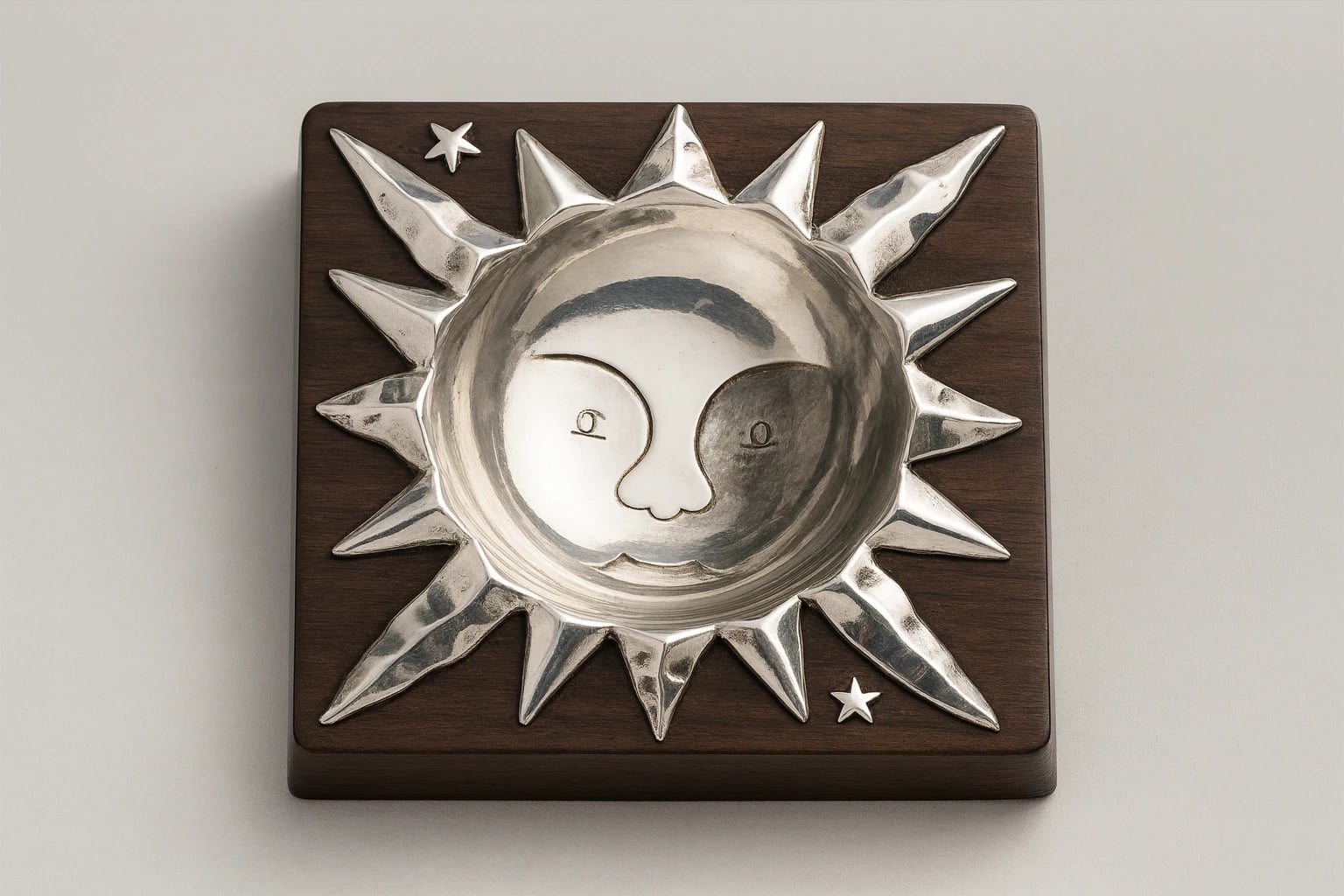 William Spratling Rosewood Sun Ashtray