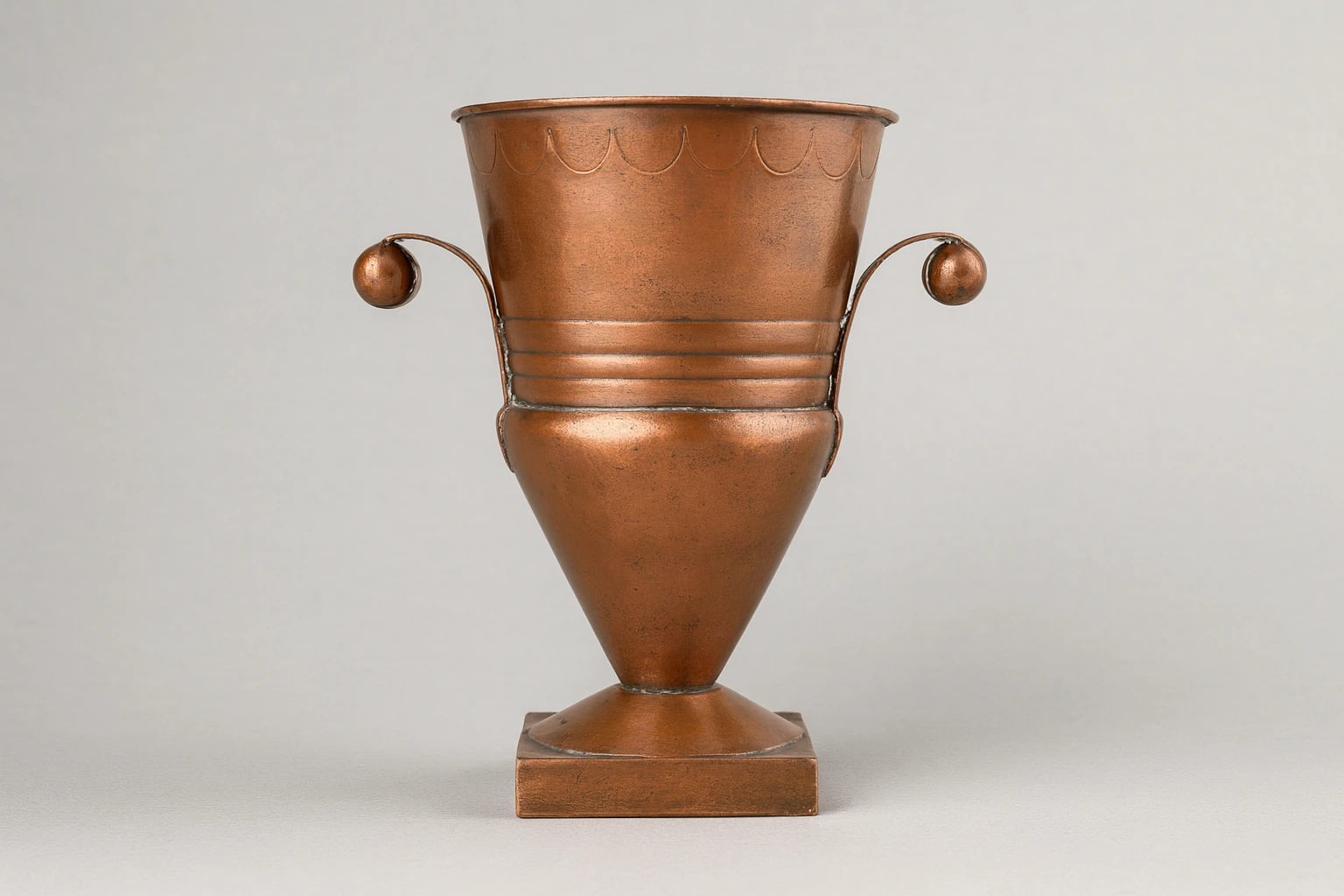 William Spratling Copper Vase