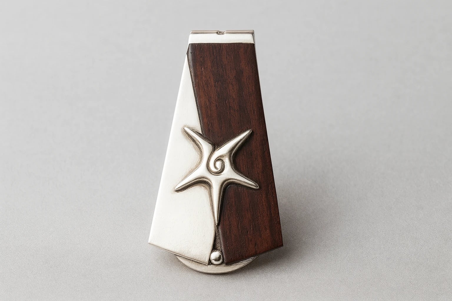 William Spratling Rosewood Starfish Money Clip