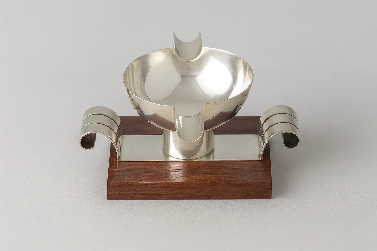 William Spratling Scrolled Rosewood Ashtray