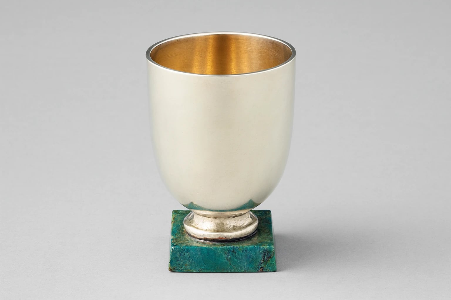 William Spratling Malachite Base Liqueur Cup