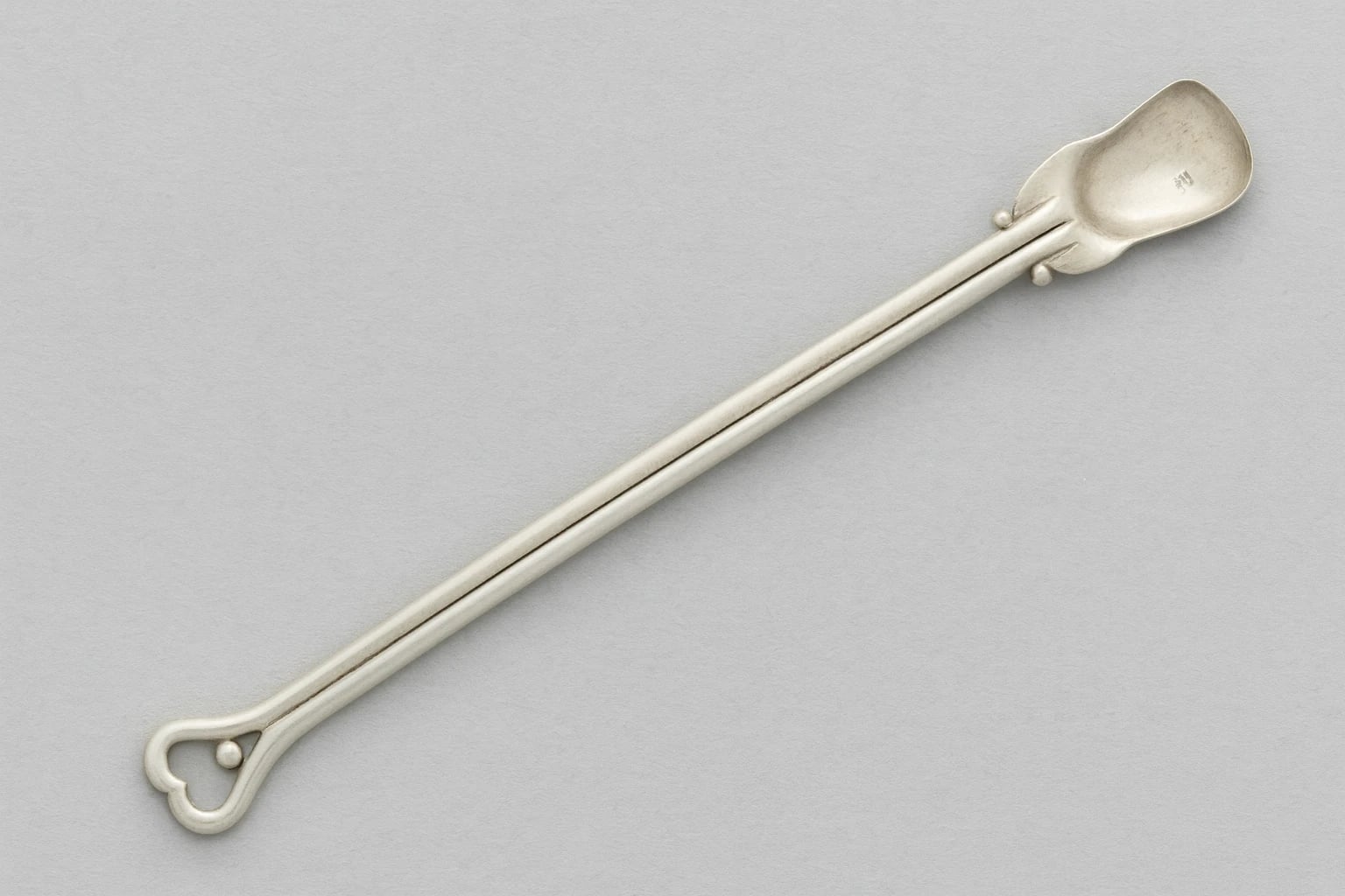 William Spratling Heart Tipped Stirring Spoon