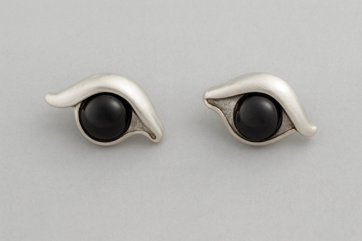 William Spratling Eye Earrings