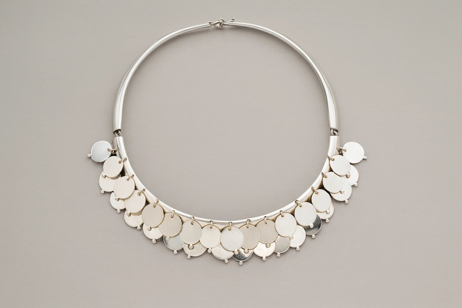 William Spratling Disc Necklace