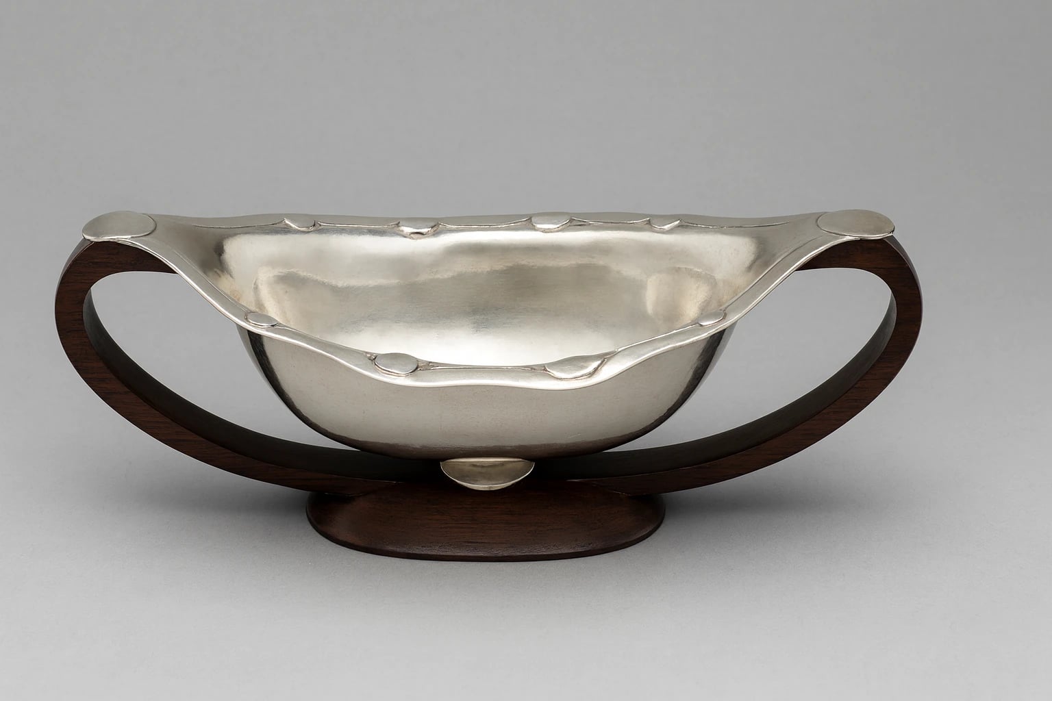 William Spratling Boat Shaped Silver Bowl