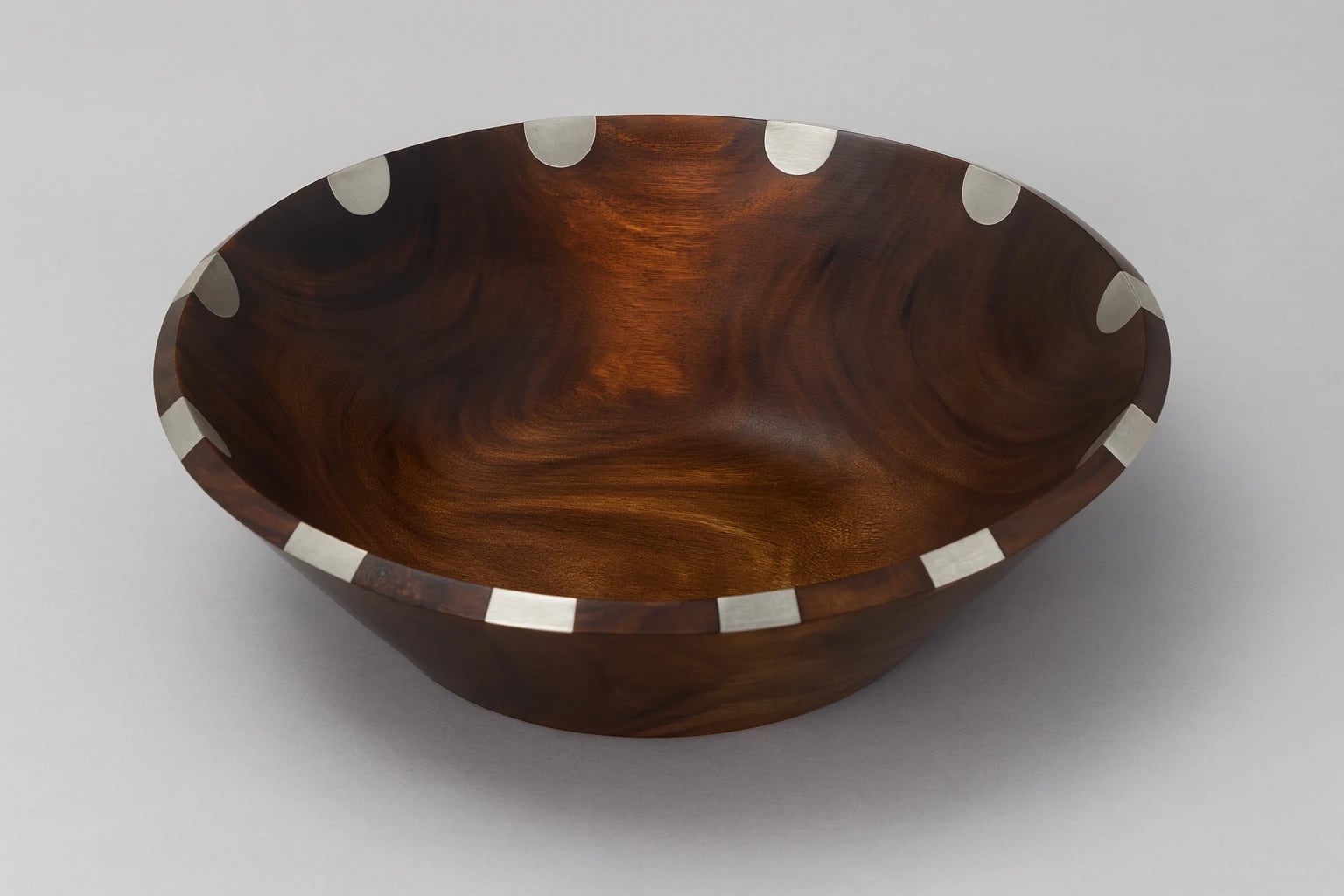 William Spratling Large Mahogany Salad Bowl