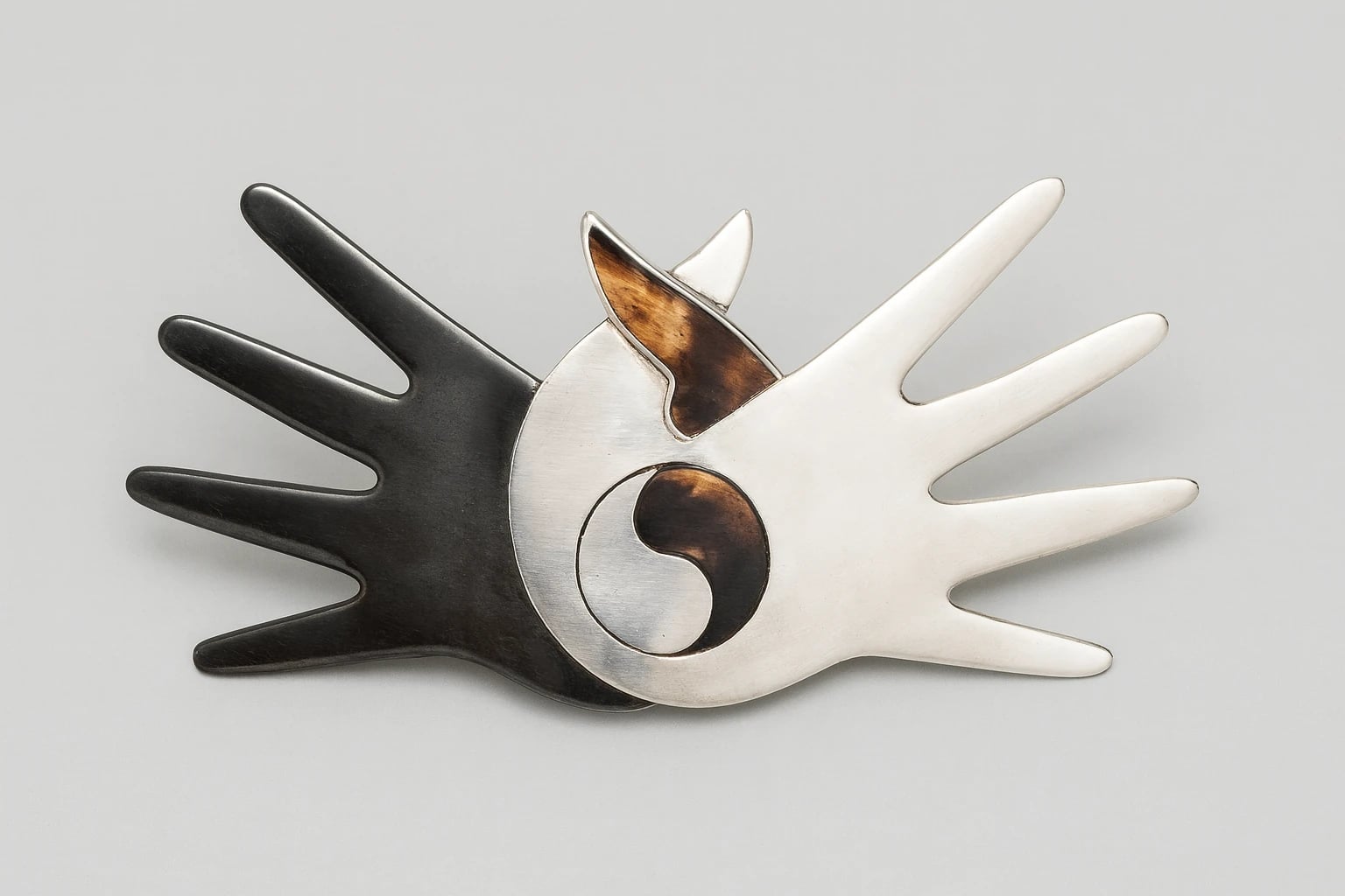 William Spratling Joined Hands Buckle