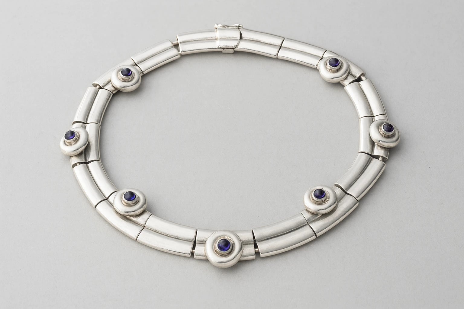 William Spratling Bamboo Amethyst Necklace