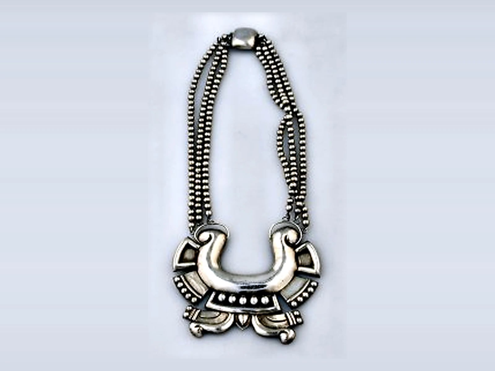 William Spratling Chupamirto Azteca Necklace