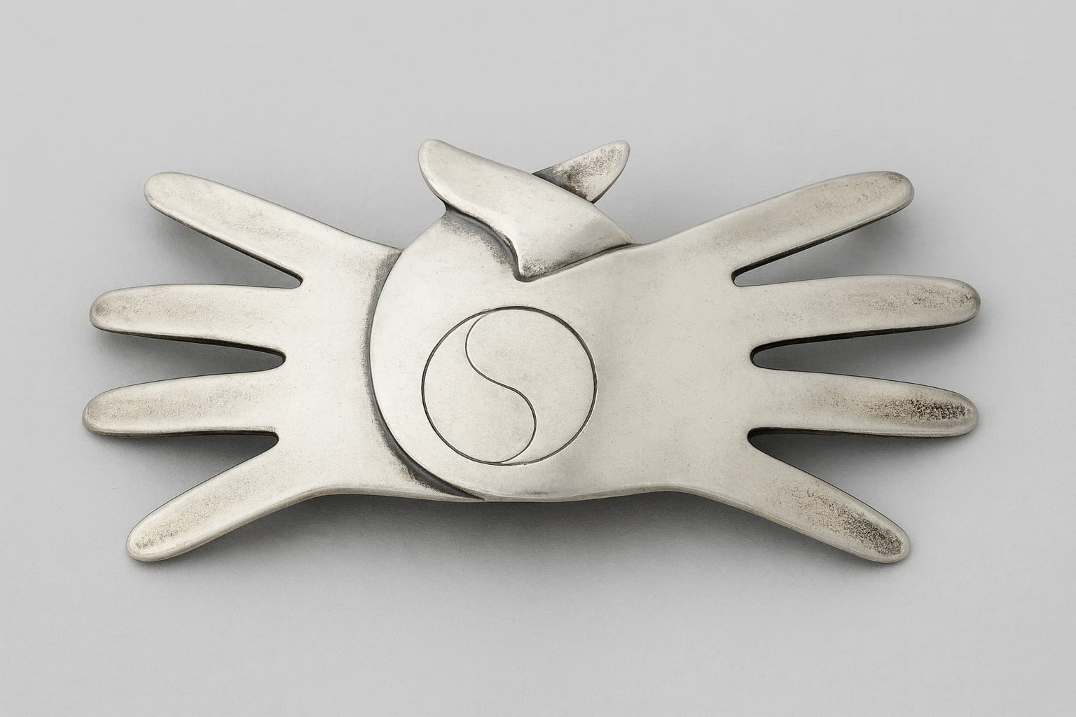 William Spratling Entwined Hands Buckle