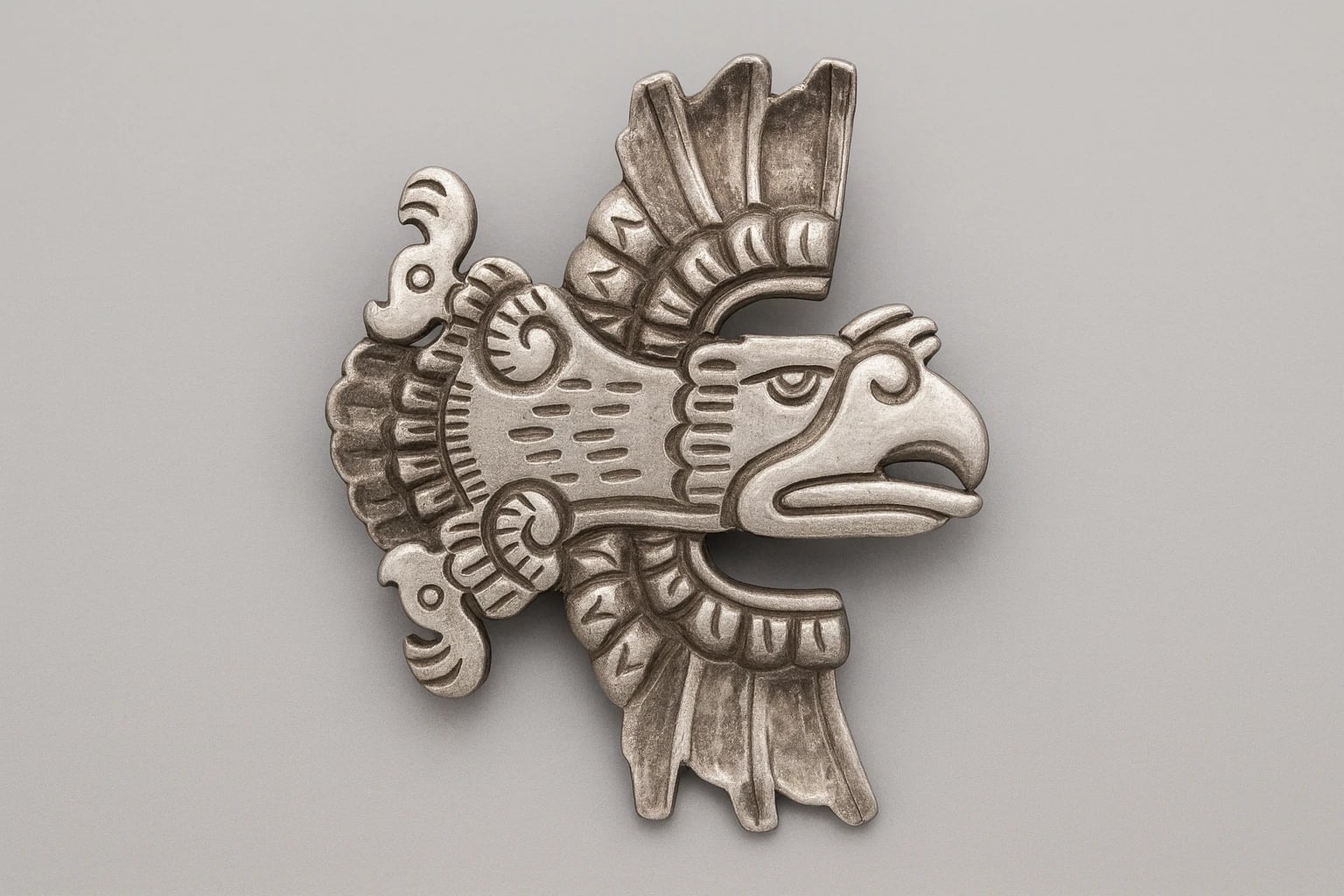 William Spratling Codex Nuttall Eagle Brooch
