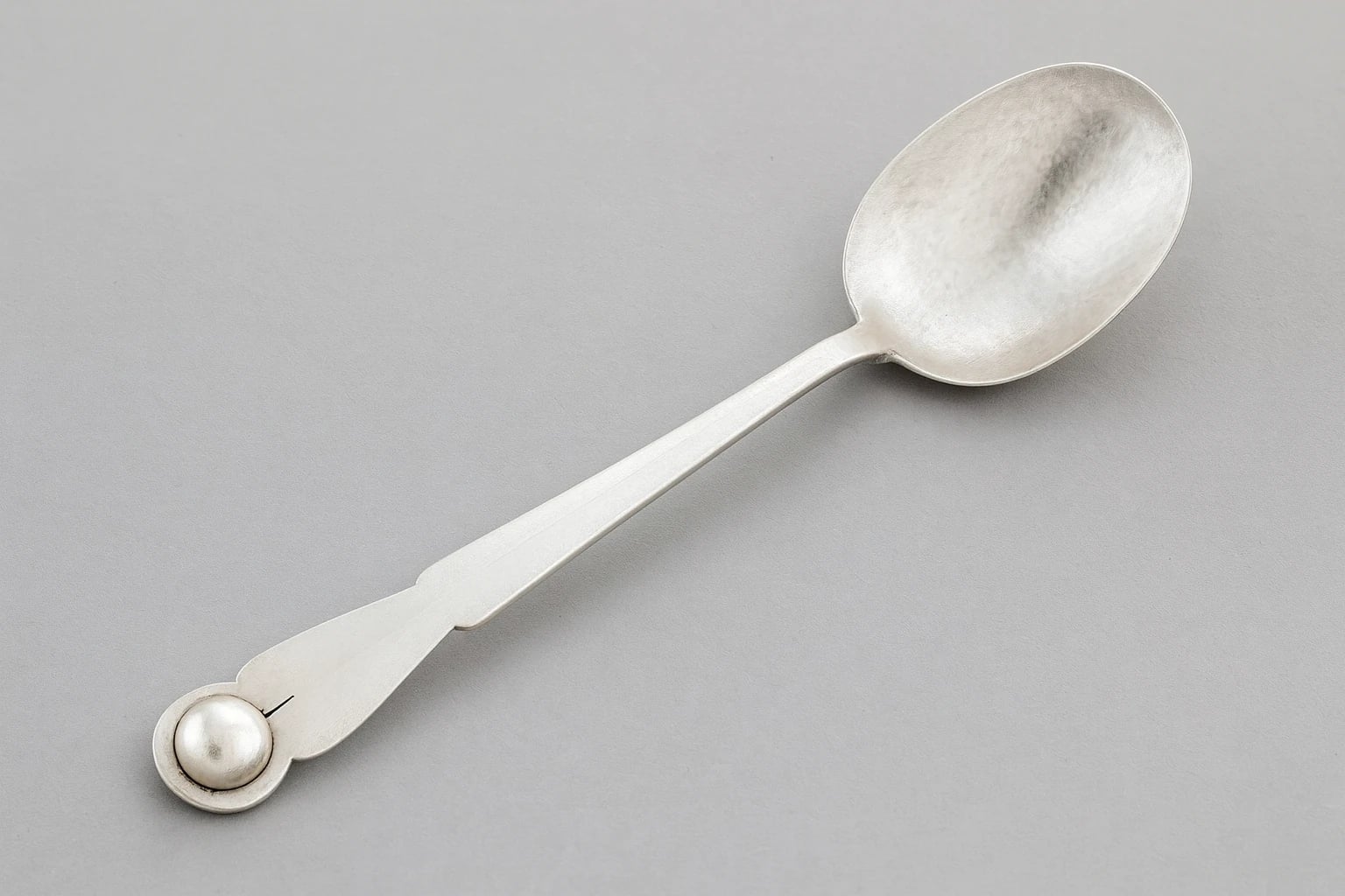 William Spratling Ball End Salad Spoon