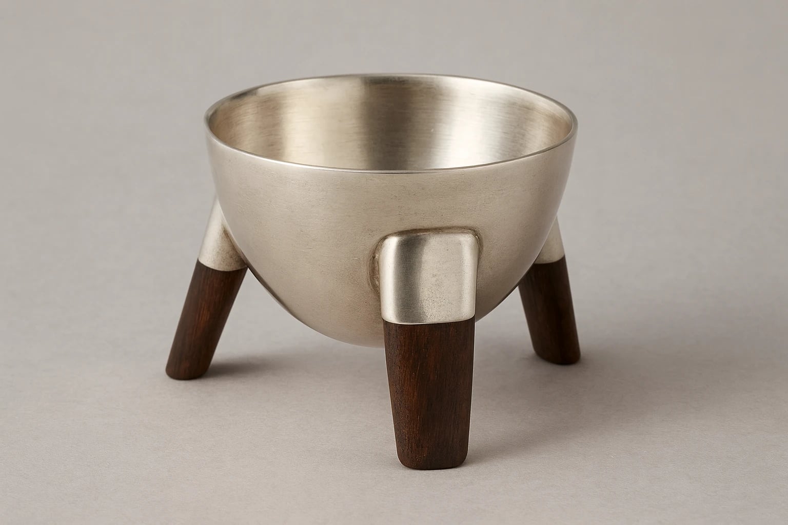 William Spratling Ebony Leg Salt Dish