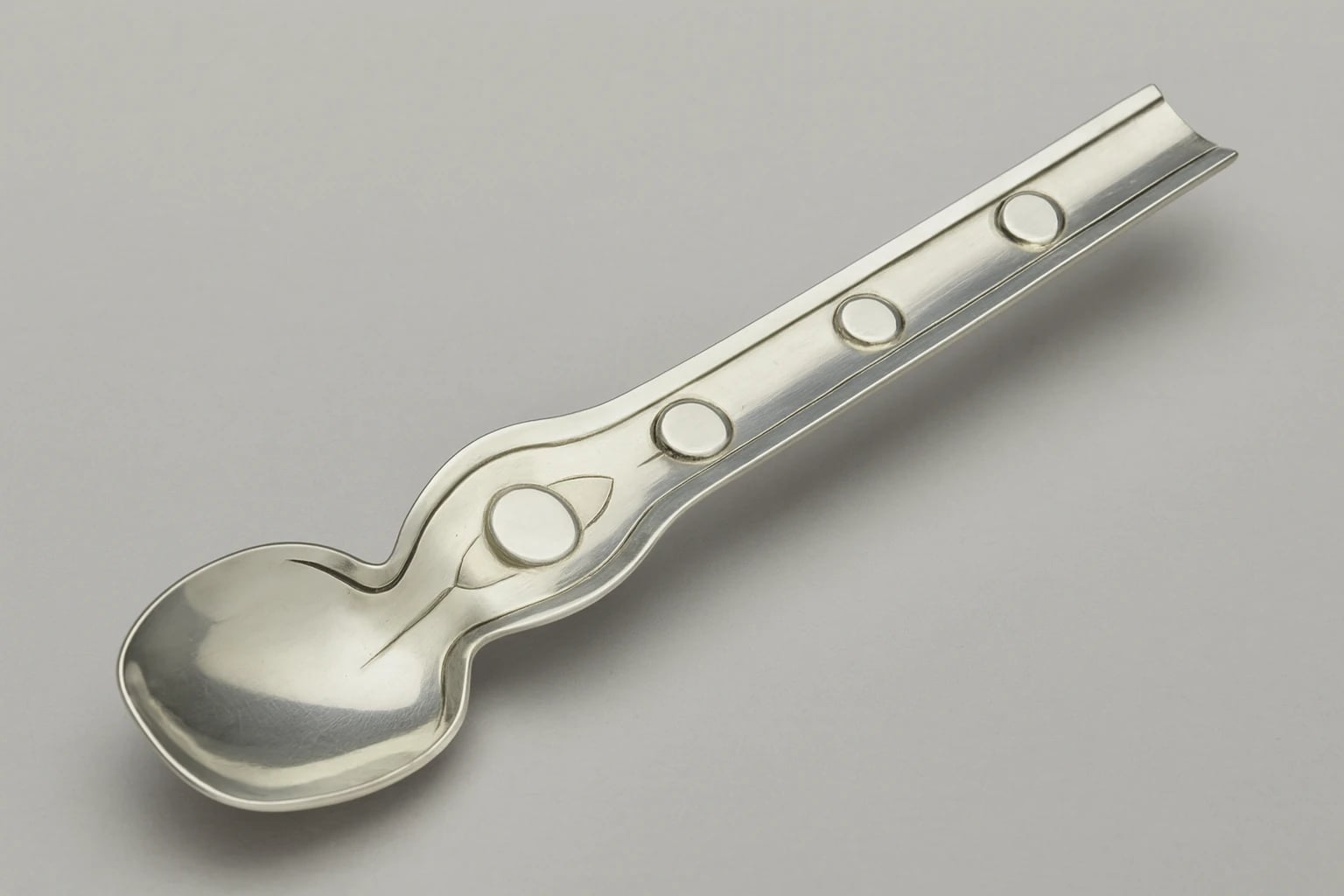 William Spratling Child's Spoon with Pierced Design