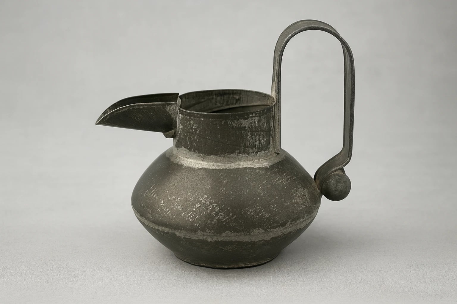 William Spratling Strap Handle Tin Pitcher