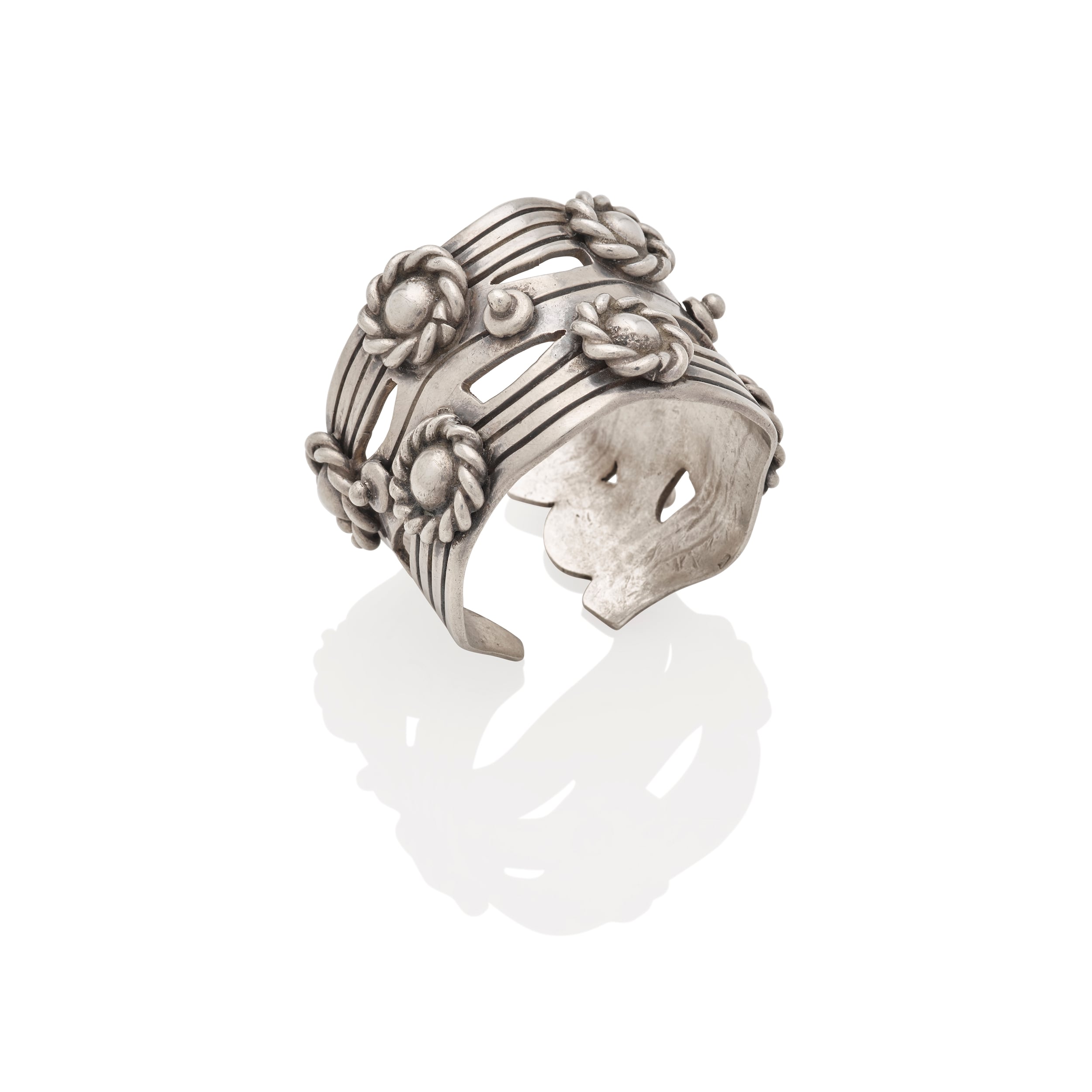 William Spratling Large River of Life Cuff Bracelet