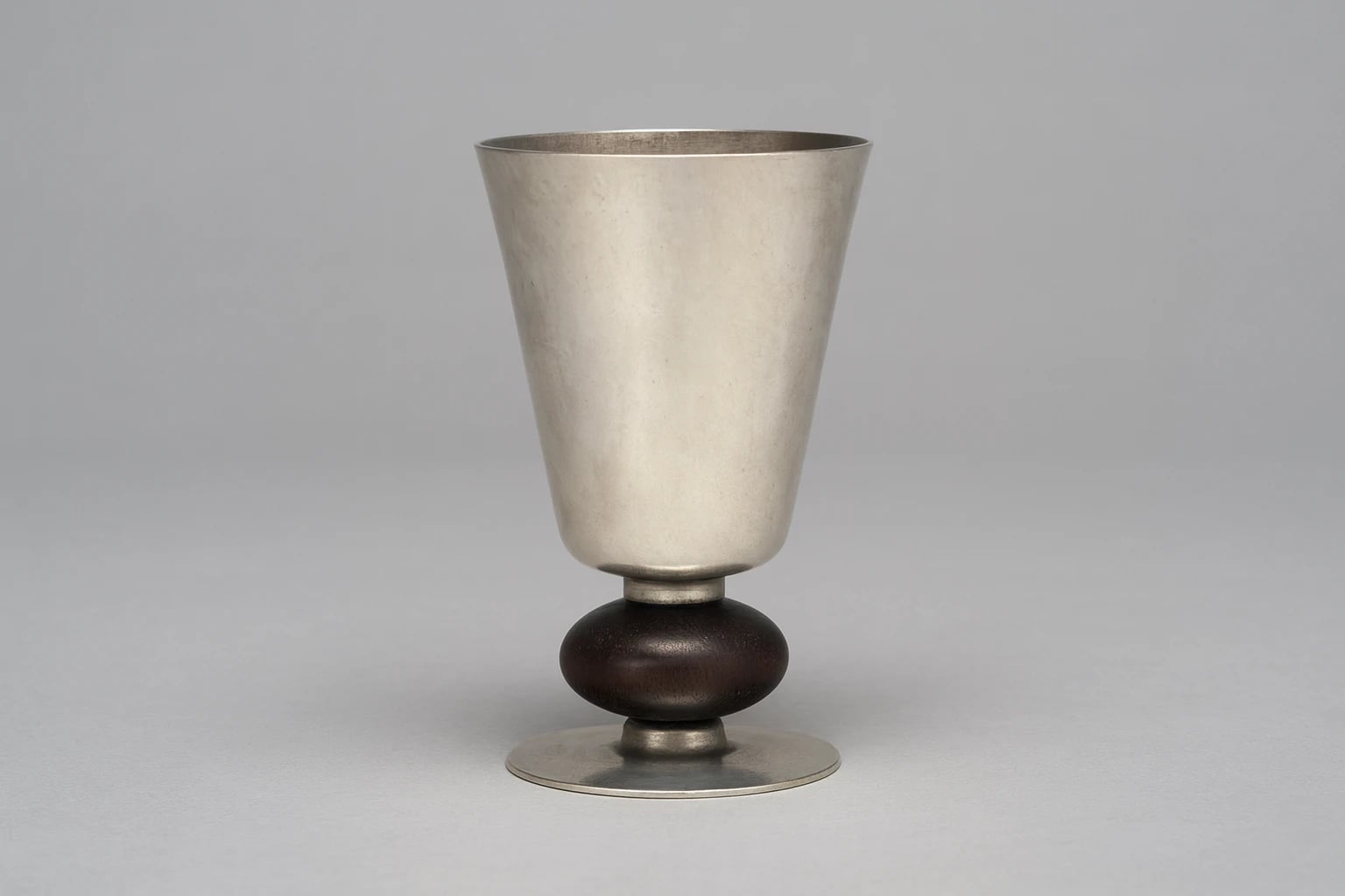 William Spratling Footed Liqueur Cup with Rosewood Disc