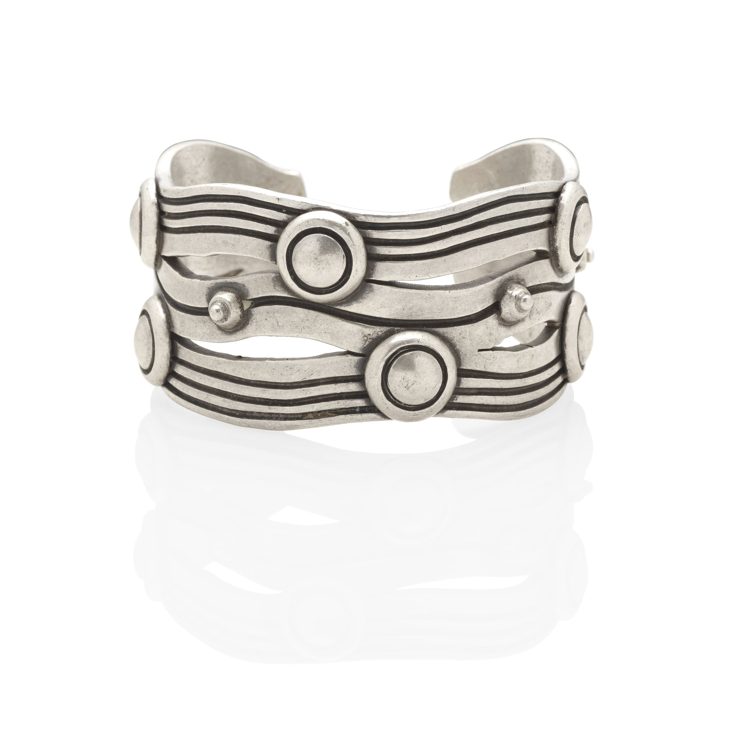 William Spratling River of Life Cuff Bracelet