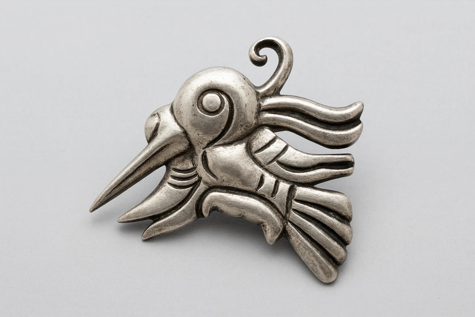 William Spratling Hummingbird Brooch by Silson