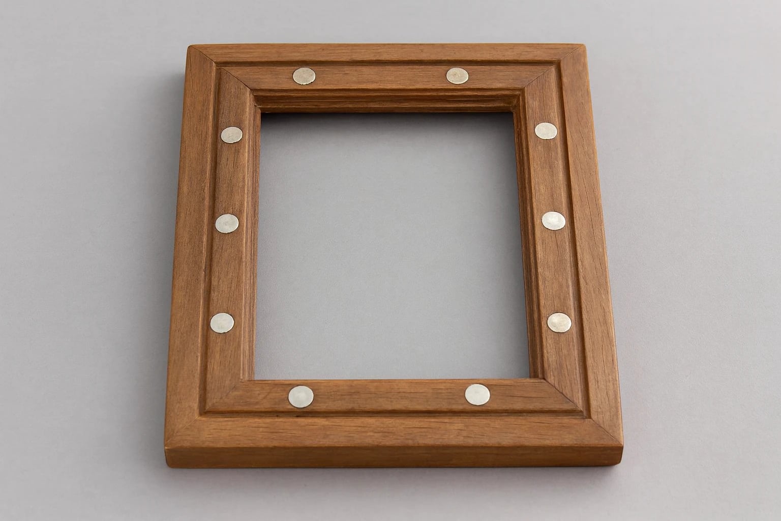 William Spratling Silver Disc Rosewood Frame