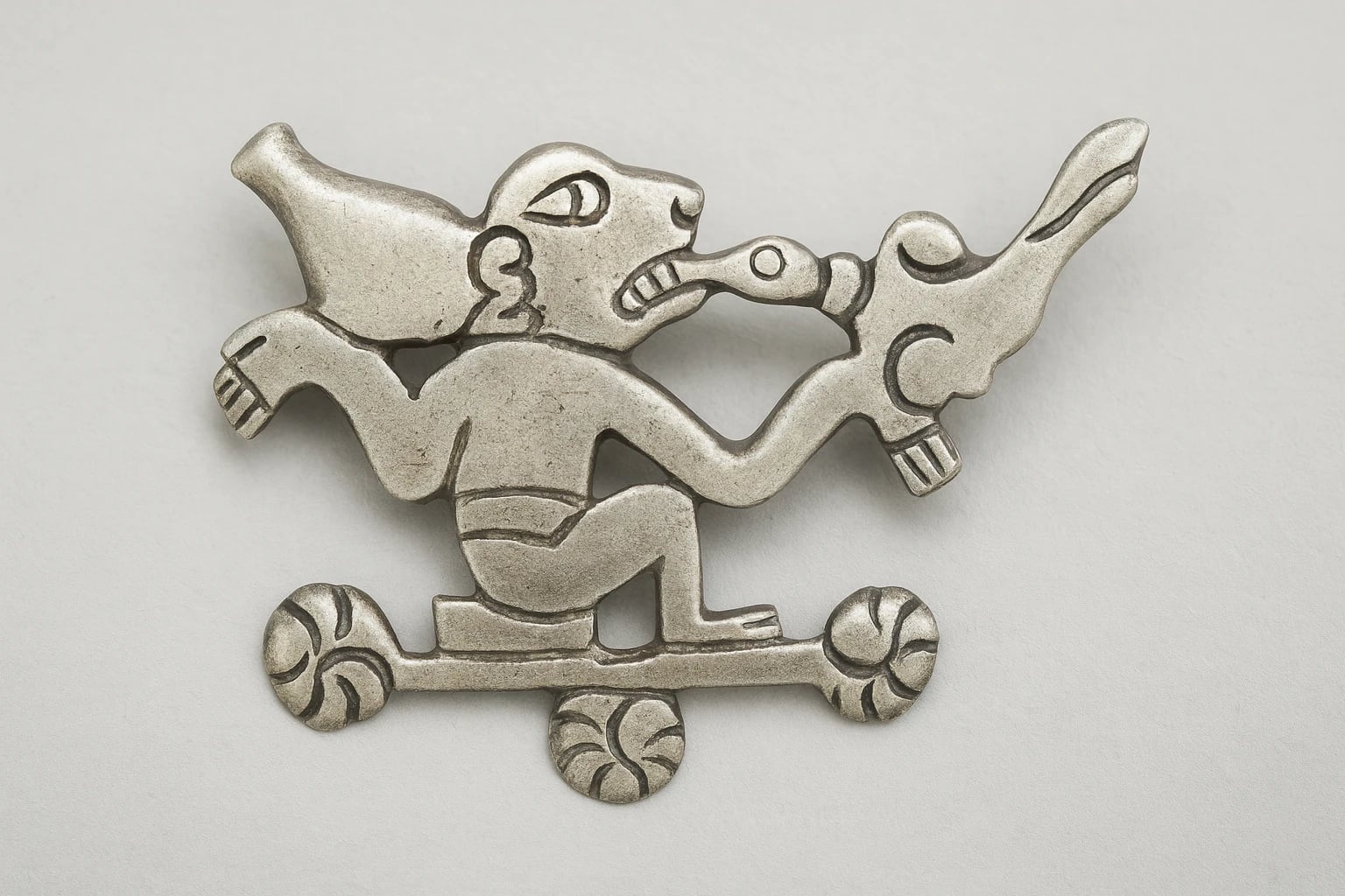 William Spratling Aztec Codex Brooch