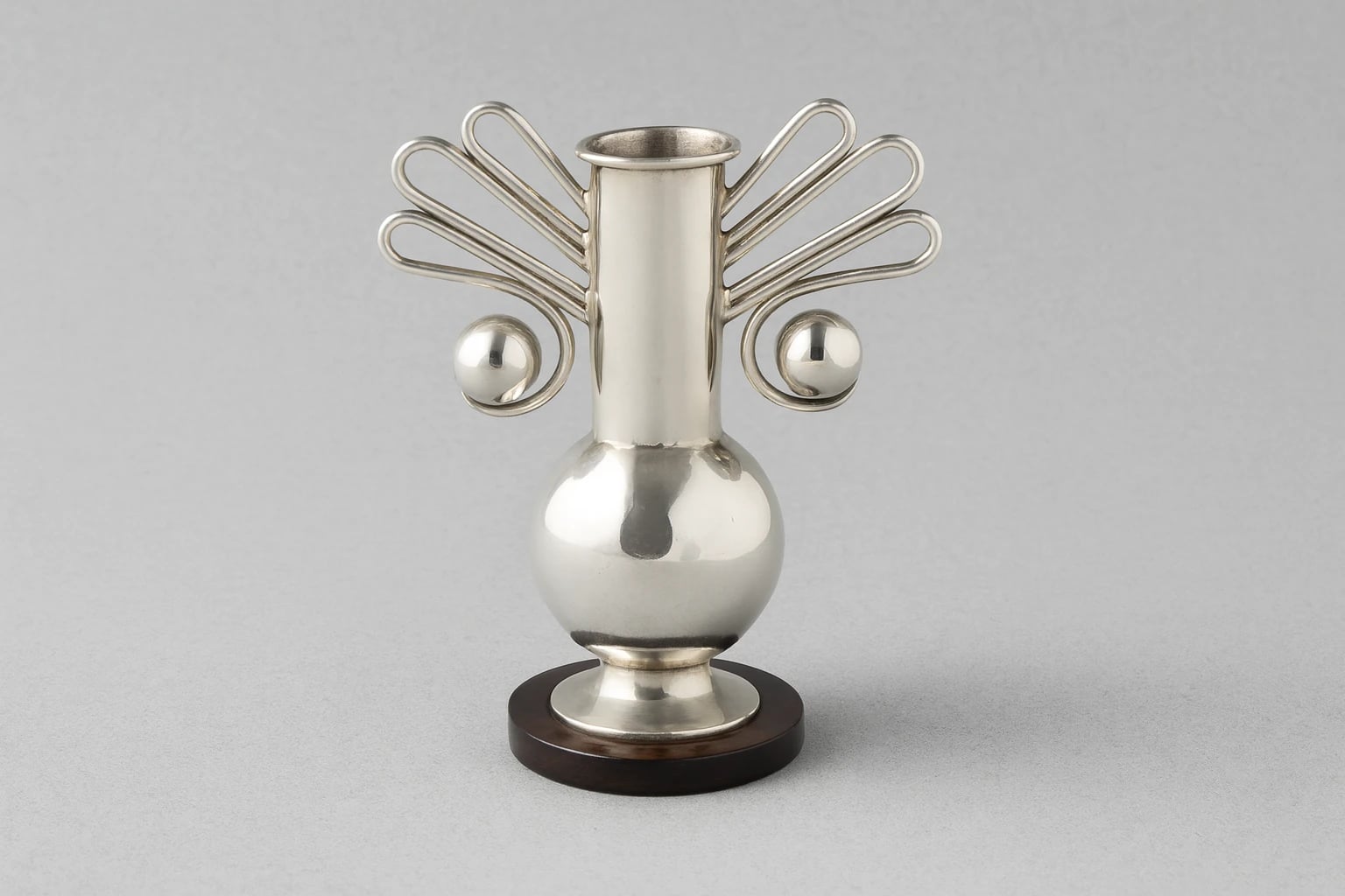 William Spratling Rosewood Based Bud Vase