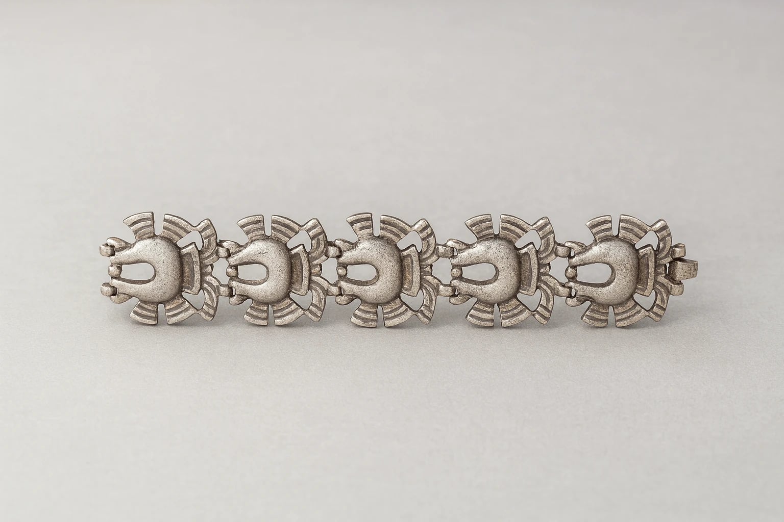 William Spratling Silson Bracelet Incorporating Similar Design Motif