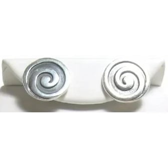 Los Castillo Spiral Disc Earrings